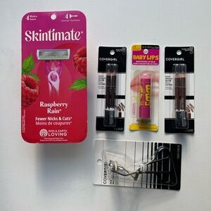 Covergirl Lot of Five Makeup and Tools.